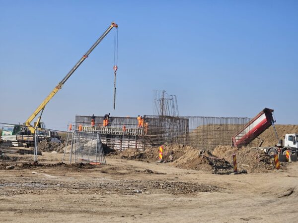 Conexiunea dintre Autostrada A0 Nord și DN2. Foto: Facebook / Sorin Grindeanu