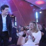 Nicuşor Dan şi Elena Lasconi. FOTO: INQUAM / Octav Ganea