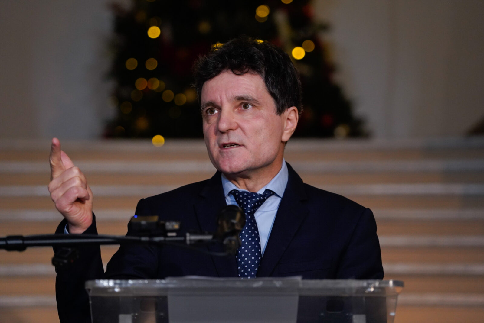 Nicuşor a vorbit despre posibilii succesori. FOTO: INQUAM / Tudor Pană