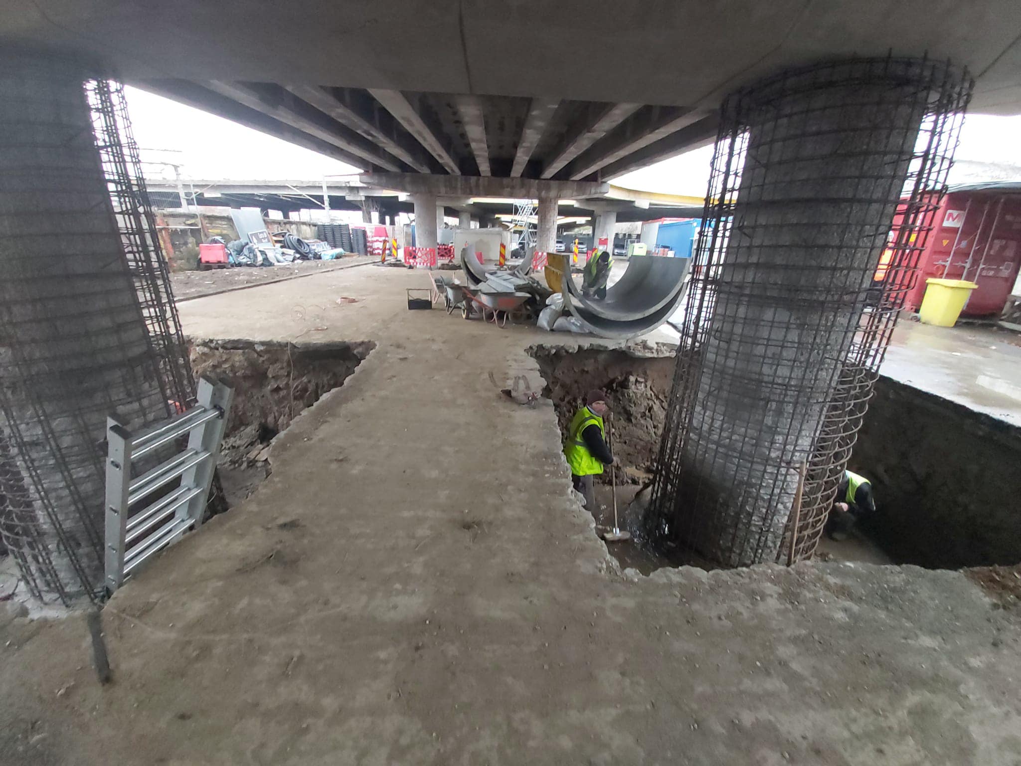 Tramvaiul 41 nu circulă sâmbătă pe podul Grant, cu o zi înainte de redeschiderea traficului