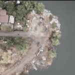 Zeci de tone de deșeuri, adunate din Salba de Lacuri.