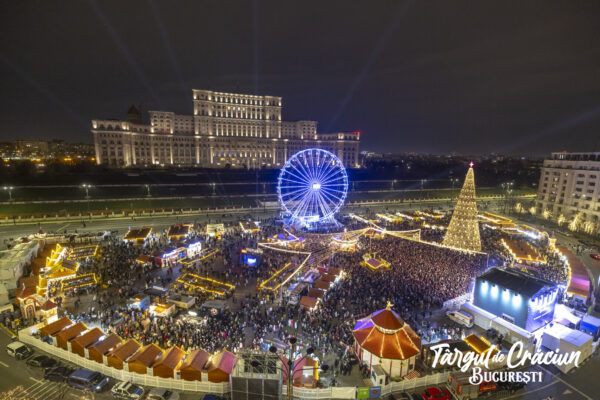 Târgul de Crăciun București îi așteaptă pe bucureșteni și weekendul acesta. Care este programul ultimelor șase zile. FOTO: PMB