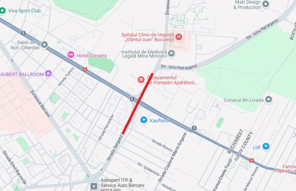 pasaj construit în Sectorul 4