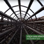 Lucrările pe secţiunea sudică a M6. FOTO: captură video Metrorex