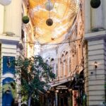 O parte din clădirile de la Pasajul Vilacrosse, recuperate. Foto: Facebook Nicușor Dan