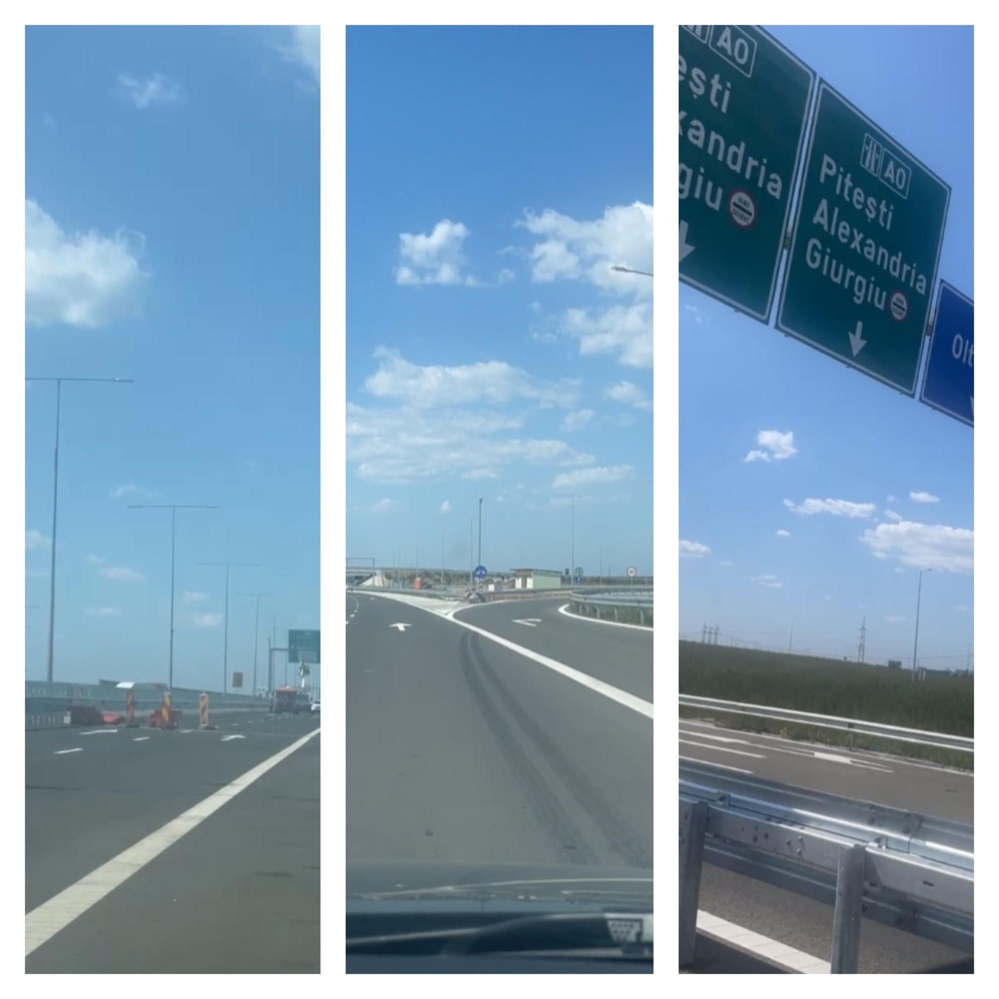 VIDEO | Cum arată nodul rutier A0-A2 cu 24 de ore înainte de inaugurare