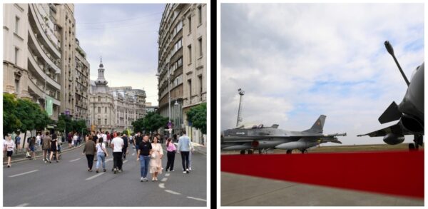 Restricții de circulație în Capitală. Foto: Colaj/ Arhivă/ Inquam Photos/ Eduard Vînătorus