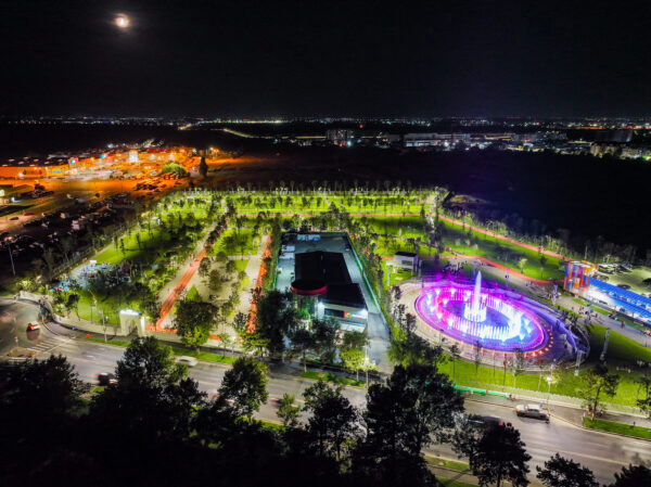 fântâna din parcul Tudor Arghezi