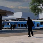 Tren metropolitan doar pe zona de nord