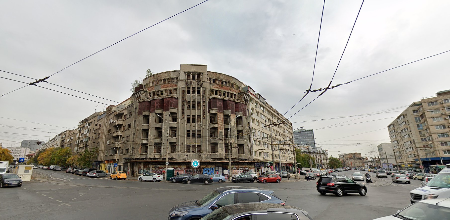 „Ruina“ de la Gara de Nord intră în proces de expropriere. Hotelul Dunărea, spațiu expozițional pentru artiști