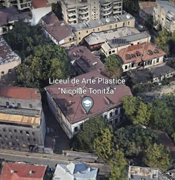 Ajutor de peste 58 de mii de lei pentru Liceul de Arte Plastice „Nicolae Tonitza”. Proiectul se dezbate în Consiliul Local din 12 decembrie. FOTO: PS1