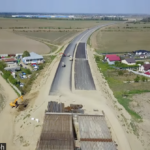 Lotul 3 Sud din Autostrada A0, de pe centura Bucureștiului, ar putea fi gata anul acesta. Foto: captură video Infrastructura Romania