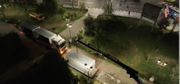 Băluță a început lucrările la Planșeul Unirii, noaptea, în ciuda opoziției lui Nicușor Dan