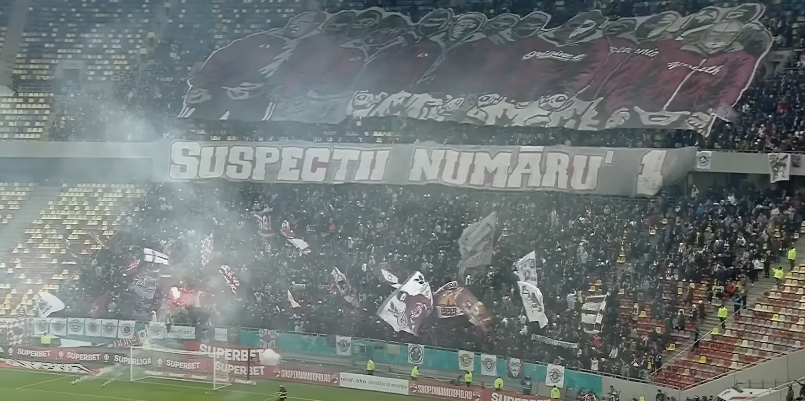Amenzi uriașe pentru organizatorul meciului Dinamo-Rapid și pentru firma de pază