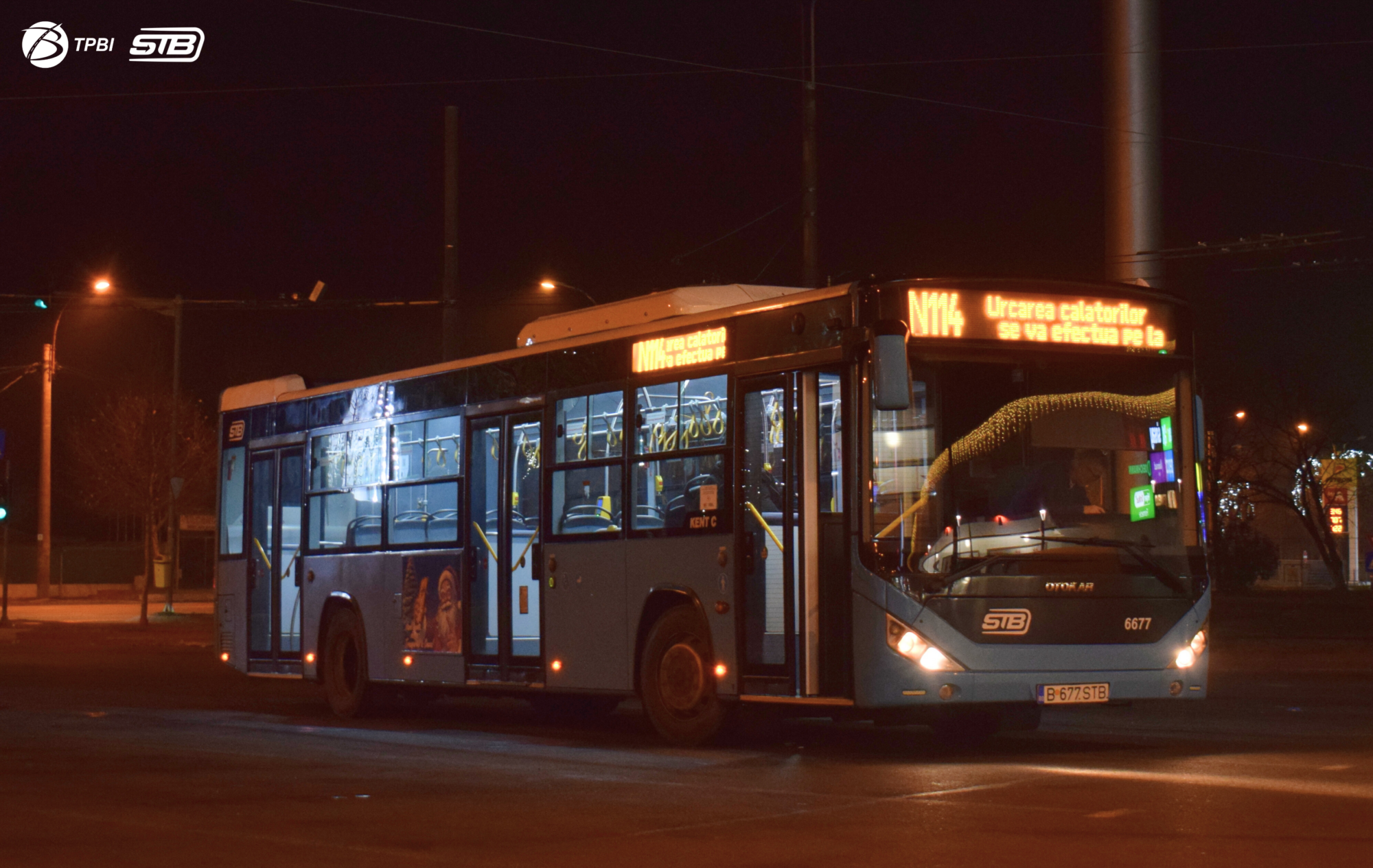 Stație nouă pentru autobuzele liniei N114. FOTO: TPBI