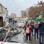 Incendiu la Piața Matache