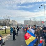 agresați la protestul pro Georgescu