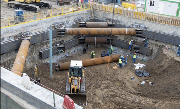 Cum arată șantierul noilor stații de metrou