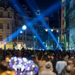 Spotlight 2025 – Festivalul Internațional al Luminii. Zeci de instalații interactive, proiecții și lucrări de artă digitală animă Capitala, între 10-12 octombrie. Foto: PMB